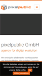 Mobile Screenshot of pixelpublic.de
